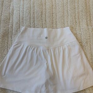 Lululemon White Align high-rise skirt